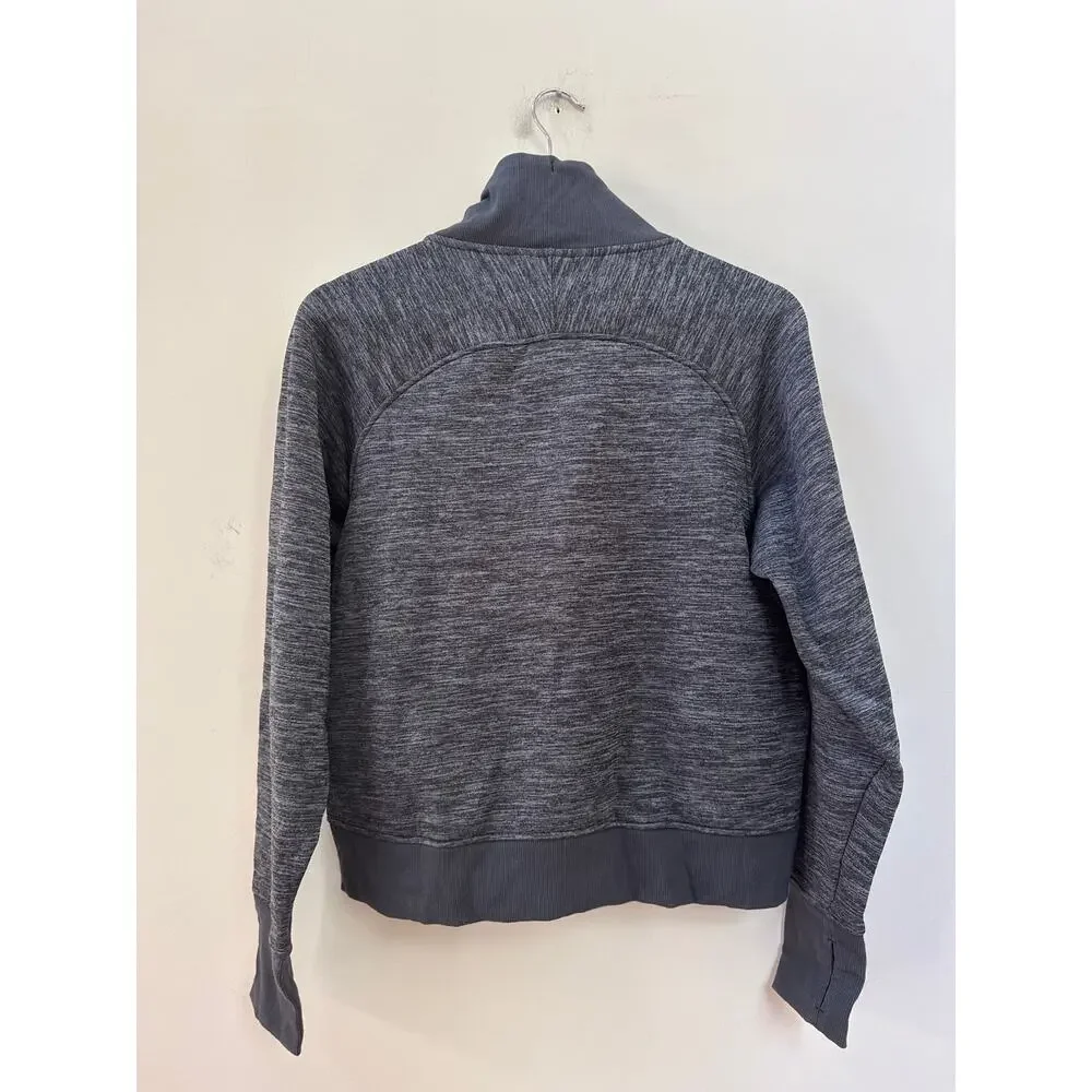 Athleta Grey Women's Altitude Pullover Sweatshirt Top Size Small Athleisure